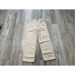BLANK NYC WIDE LEG CREAM PANTS SIZE 27